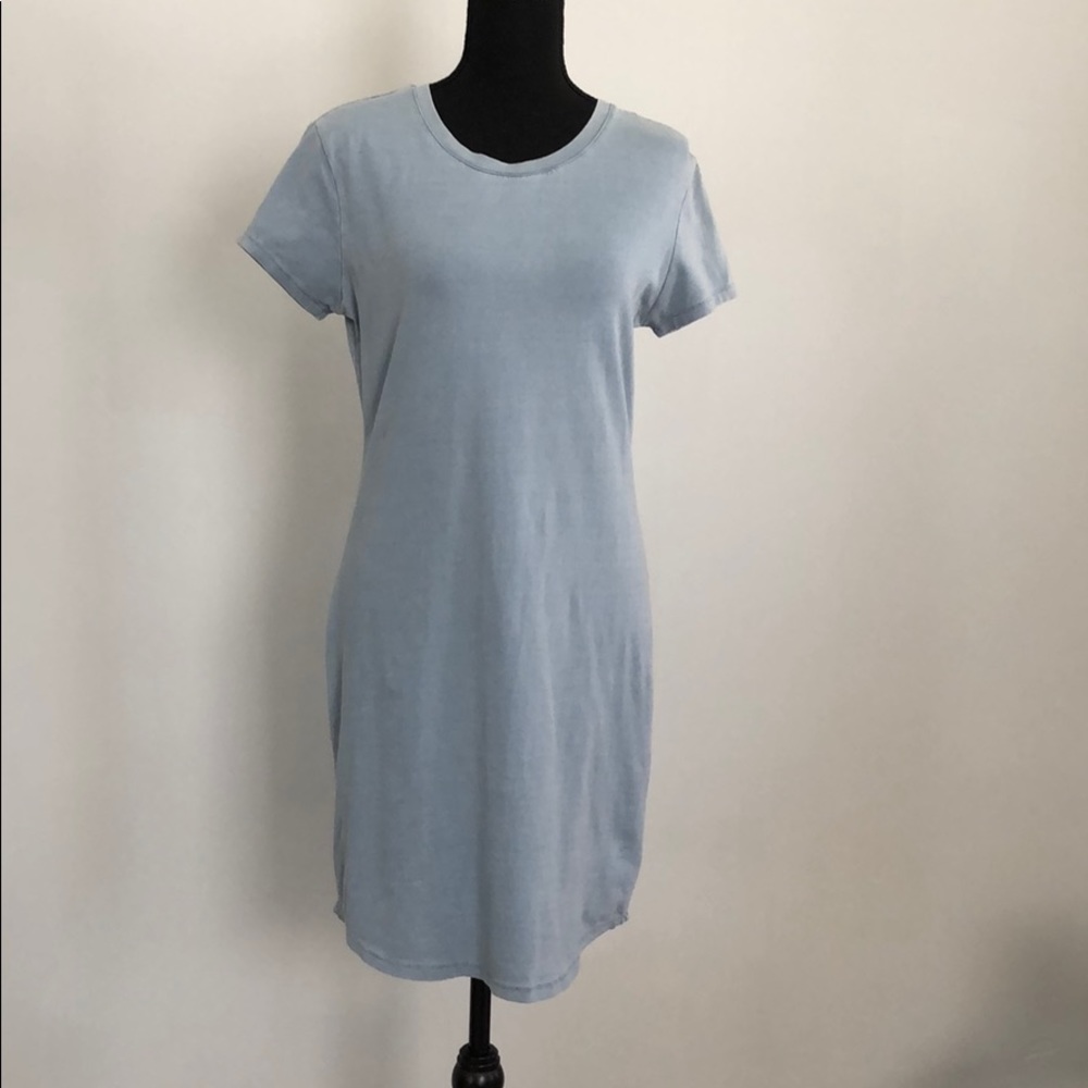 RD Style Mid-thigh length light blue dress Size M
